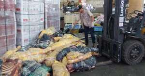 La Nación / Fiscalía destruye 2.550 kilos de carne argentina de contrabando