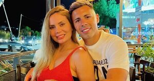 El romántico detalle de Blas Riveros a Dahiana Bresanovich