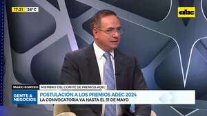 Video: postulación a los Premios ADEC 2024 - Gente & Negocios - ABC Color