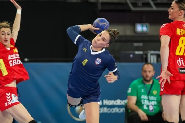 Selección mayor de balonmano femenino cae ante Montenegro - La Tribuna