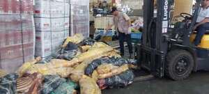 Destruyen 2.550 kilos de carne incautados por contrabando - ABC en el Este - ABC Color