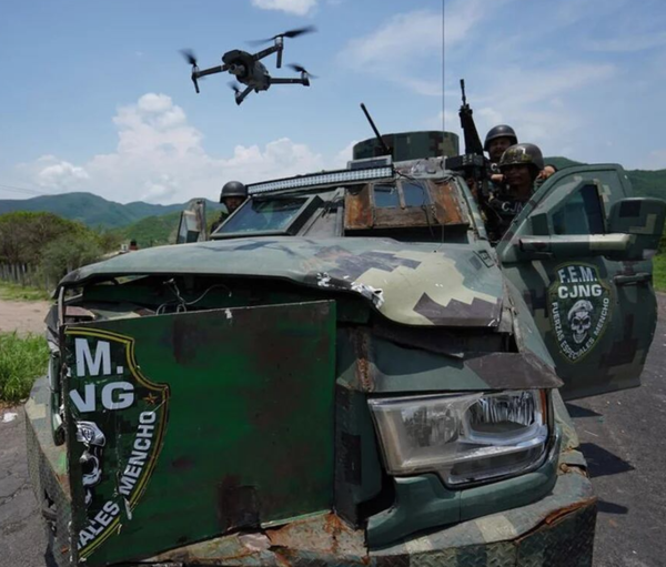 CJNG estaría utilizando pesticidas en ataques con drones para tomar la ciudad de Michoacán