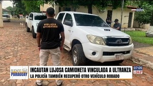 Incautan lujosa camioneta vinculada con A Ultranza Py - Noticias Paraguay