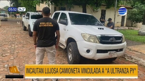 Incautan lujosa camioneta vinculada a ''A Ultranza'' | Telefuturo