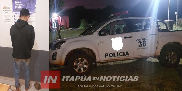 ROBÓ UN CELULAR Y TERMINÓ TRAS LAS REJAS EN ENCARNACIÓN  - Itapúa Noticias