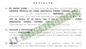 Por falta de hechos nuevos mantienen arresto domiciliario para imputada por venta de cargos en el IPS