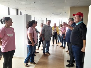 Inauguración soñada: pacientes oncológicos exploran nuevo moderno Hospital en Encarnación