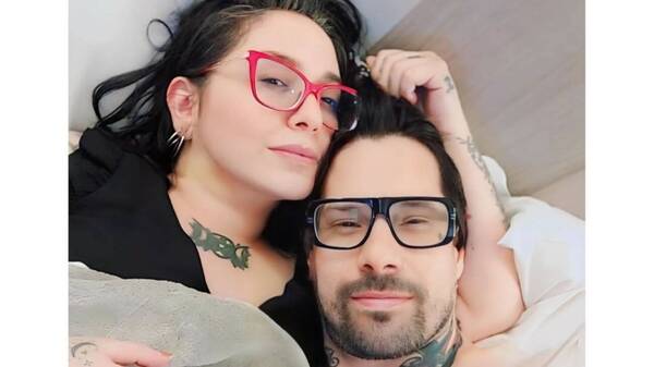 ¡Andrea Valobra y su esposo celebraron dos años sin chupi!