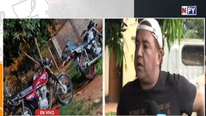 Roban dos motocicletas a un trabajador: «Me duele mi país», expresó - Noticias Paraguay