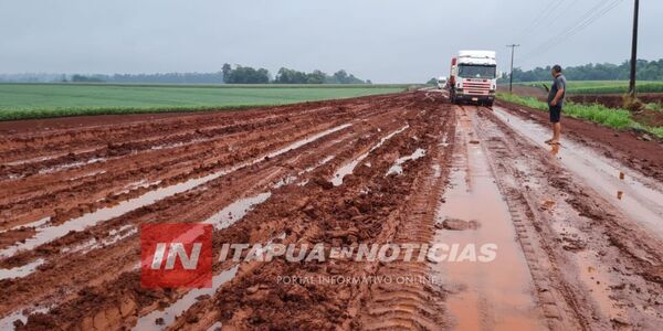 POBLADORES DE KRESSBURGO SE ENCUENTRAN AISLADOS POR OBRAS DE ASFALTADO - Itapúa Noticias