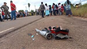 Bella Vista: Mueren dos mujeres y un bebé a bordo de una moto tras choque con camión