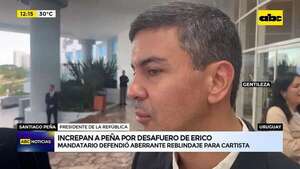 Video: Increpan a Peña por desafuero de Erico - ABC Noticias - ABC Color