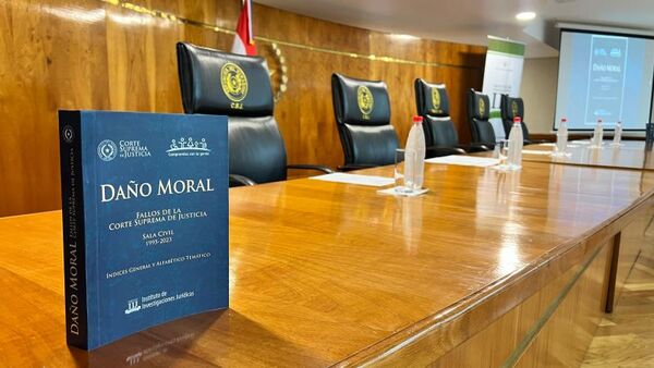 Presentaron obra Daño Moral sobre fallos de la CSJ