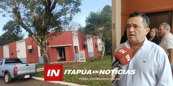 INTENDENTE ISAAC AGUILAR DE TRINIDAD ABOGA POR REFACCIÓN URGENTE DE LA COMISARÍA LOCAL - Itapúa Noticias