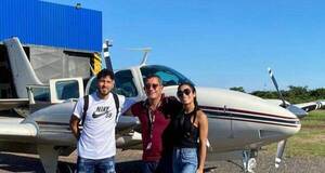 ¡Vuelo seguro! Bruno Valdez fue llevado por su suegro para su operación