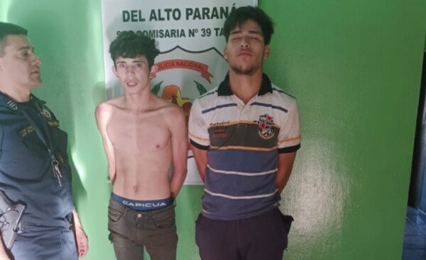 Con machete asaltan a un hombre y terminaron tras las rejas