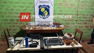 INCAUTARON DROGAS EN VIVIENDA DE ENCARNACIÓN  - Itapúa Noticias