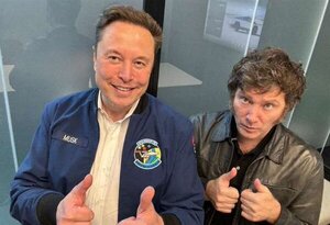 Milei se reúne con Elon Musk en la fábrica de Tesla durante su gira por Estados Unidos