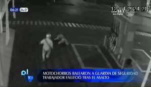 CDE: Motochorros asesinan a guardia de gasolinera en medio de un asalto | Telefuturo