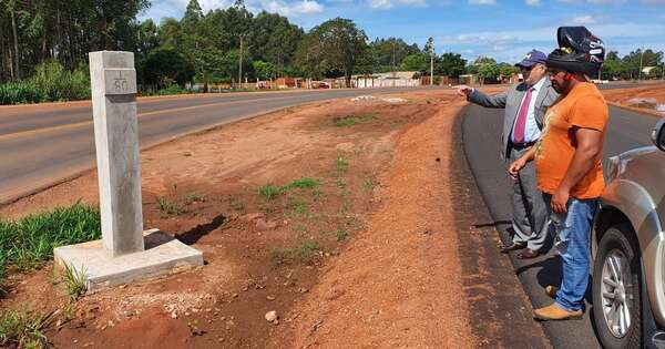 La Nación / Brasil ensanchó su ruta y derribó dos hitos paraguayos