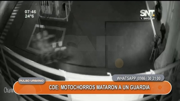 Ladrones le quitaron la vida a un guardia - SNT