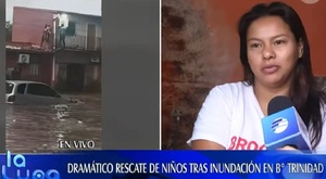 El testimonio tras el dramático rescate de familia en la tormenta: "Rompimos el techo, no había forma de salir" - Noticias Paraguay