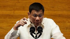 Expresidente filipino acusa a EE.UU. de empujar a Manila hacia "una disputa" con China