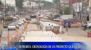 Metrobús: La cronología de una obra fantasma que perjudicó a toda una población - Noticias Paraguay
