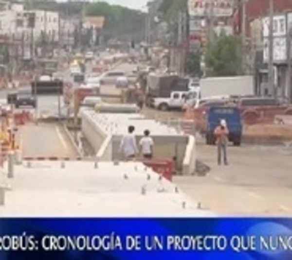 Metrobús: La cronología de una obra fantasma - Paraguay.com