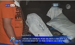 Alto Paraná: Médicos dieron por muerta a bebé y en su velorio familia detectó que respiraba - Radio Imperio 106.7 FM