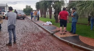 Violento enfrentamiento en Santa Rita deja abatidos a un policía y un civil - Noticiero Paraguay