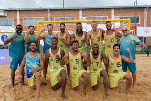 Brasil fue dueño total en la arena en ambas ramas - La Tribuna