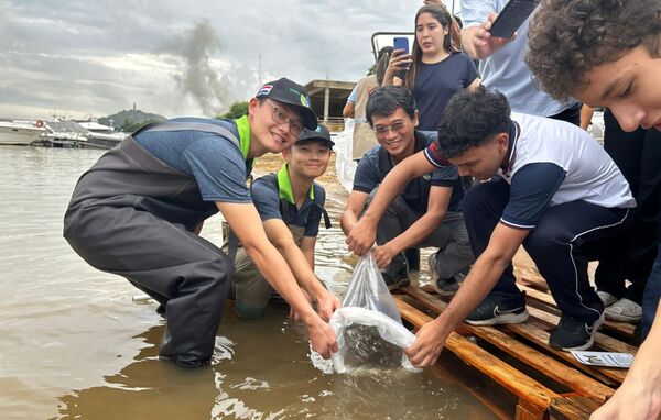 Siembra ecológica de peces nativos en conmemoración del «Día Nacional del Pacú»