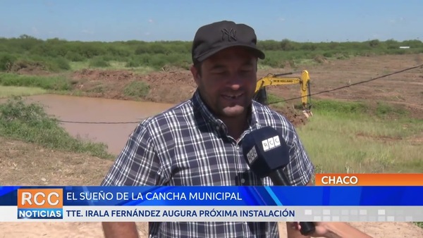 Auguran la instalación de una cancha municipal en Tte. Irala Fernández