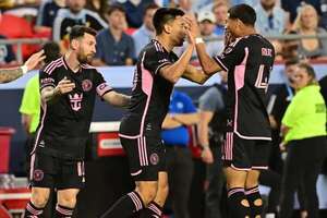 Inter Miami reacciona con triunfo en Kansas City con goles de Gómez, Messi y Suárez - Fútbol - ABC Color