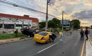[VIDEO] Una mujer fallece en terrible accidente sobre Eusebio Ayala