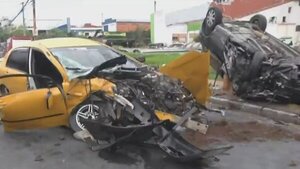 Accidente entre dos vehículos resulta en muerte sobre Eusebio Ayala de Asunción