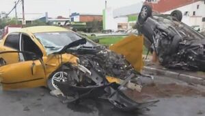 Accidente entre dos vehículos resulta en muerte sobre Eusebio Ayala