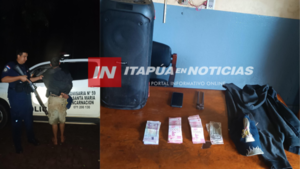 POLICÍA DETUVO A SUJETO CON ROSARIO DE ANTECEDENTES EN ENCARNACIÓN  - Itapúa Noticias