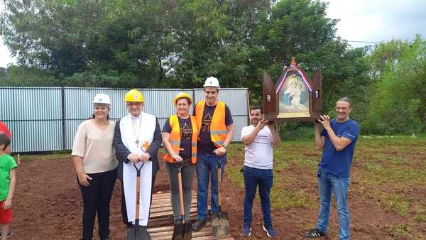 Comienza la edificación del salón en la Casa de María de Schoenstatt