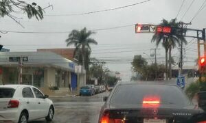 Prevé meteorología Lunes con lluvias y tormentas eléctricas en Coronel Oviedo