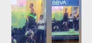 [VIDEO] ¡Insólito! Desde las gradas, arquero molestó con láser a su rival que estaba en la cancha