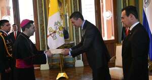 La Nación / Nuevo nuncio apostólico presentó sus cartas credenciales a Peña