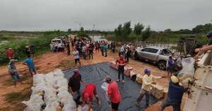 La Nación / Ñeembucú: alertan que cifra de afectados por inundación tiende a subir
