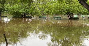 La Nación / Parque Ñu Guasu permanecerá cerrado hasta nuevo aviso tras quedar inundado