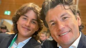 [VIDEO] ¡Mirá el deporte que eligió para seguir el hijo de Nelson Haedo Valdez!