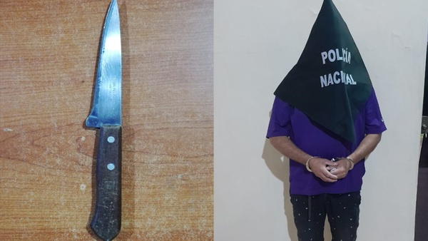 APREHENSIÓN DE PERSONA POR VIOLENCIA INTRAFAMILIAR Y RESISTENCIA AL PERSONAL POLICIAL