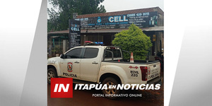 ASALTANTES IRRUMPIERON EN LOCAL COMERCIAL DE EDELIRA - Itapúa Noticias