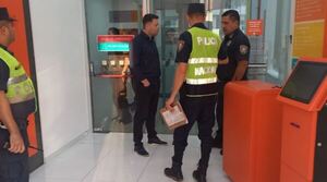 Supuesto robo en Banco Itaú fue simulacro según policía