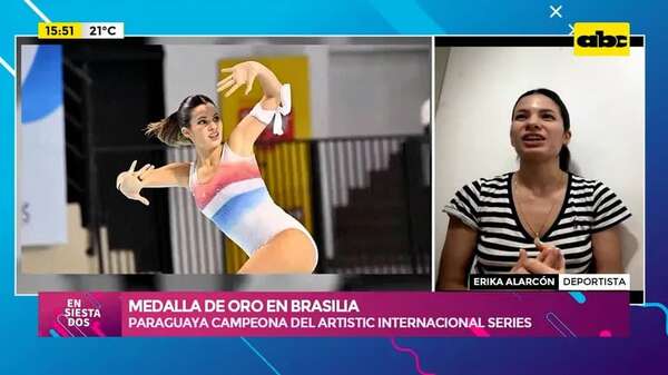 Patinaje artístico: paraguaya conquista medalla de oro en Brasilia - Ensiestados - ABC Color